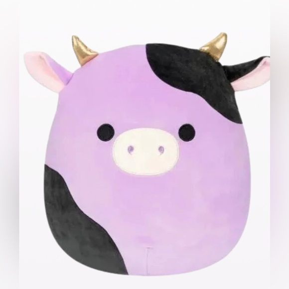 NWOT - 16” Squishmallow ALEXIE the Cow - Picture 2 of 5